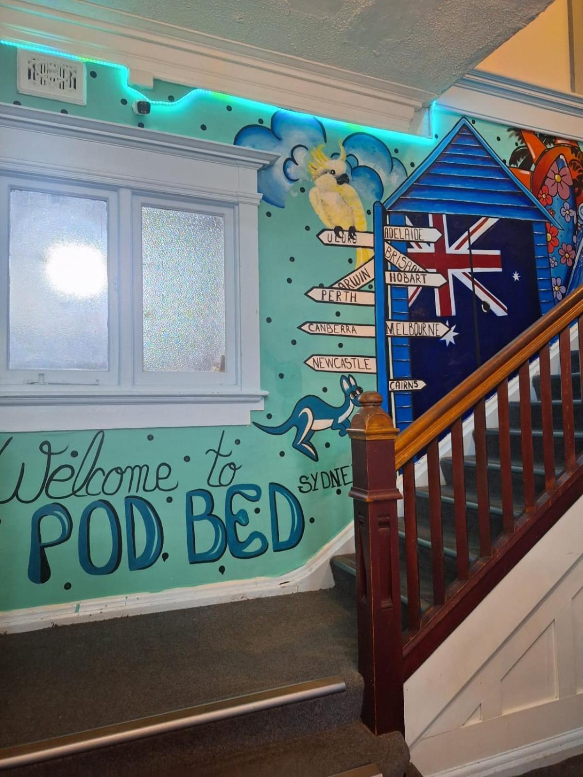 Podbed Sydney Hostel Ngoại thất bức ảnh